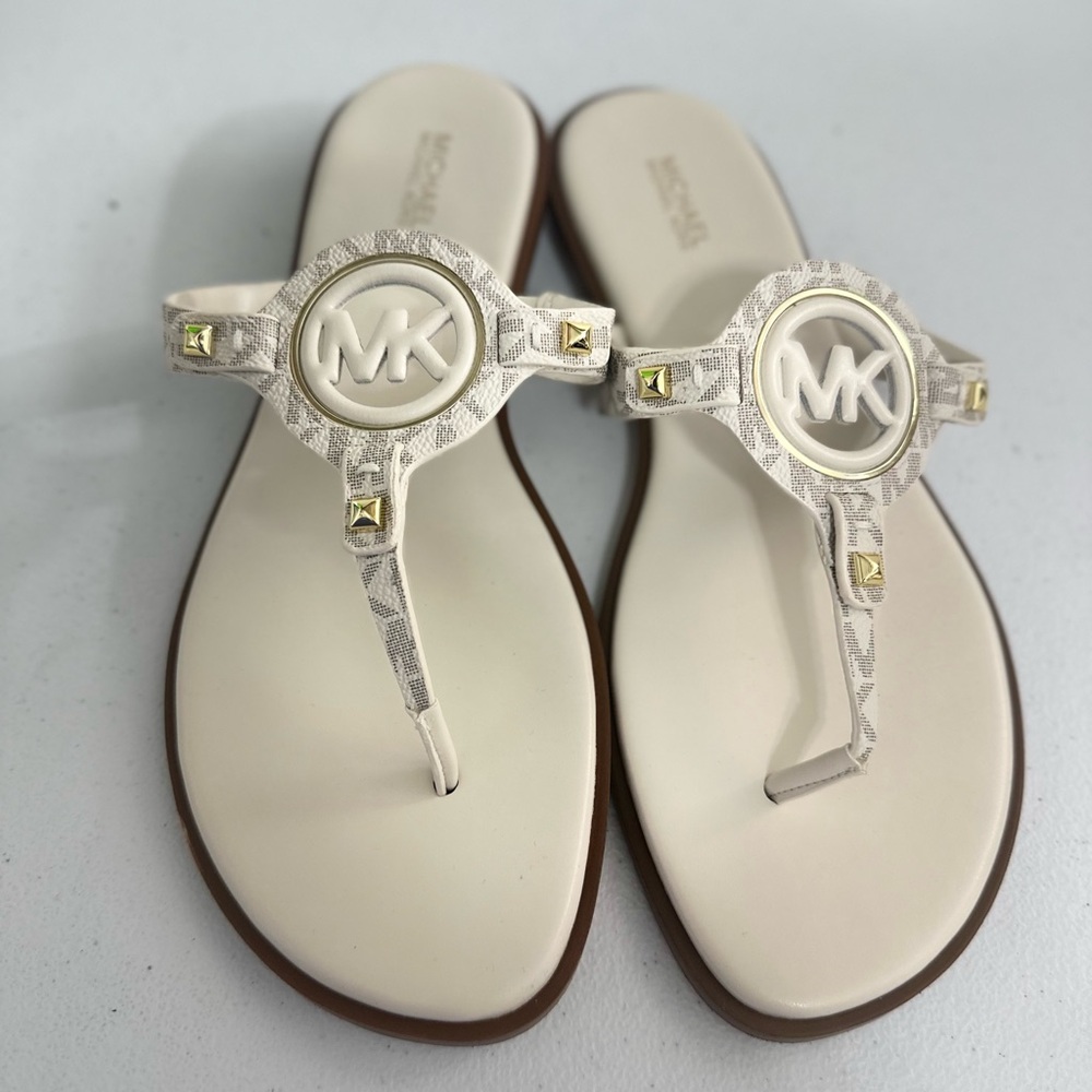 Michael Kors slides worn once size 9.5